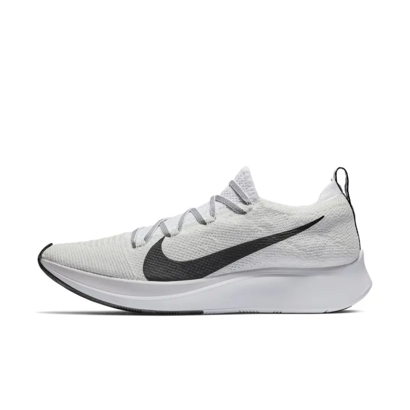 Nike Zoom Fly Flyknit White White Platinum Tint Black (AR4561-101)