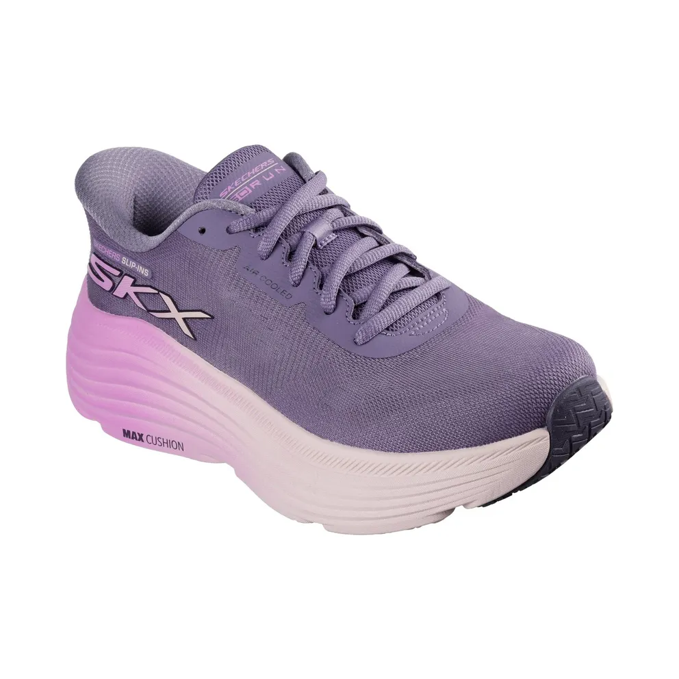 Skechers Slip-ins: Max Cushioning Endeavour – Hallandale Sneaker Purple