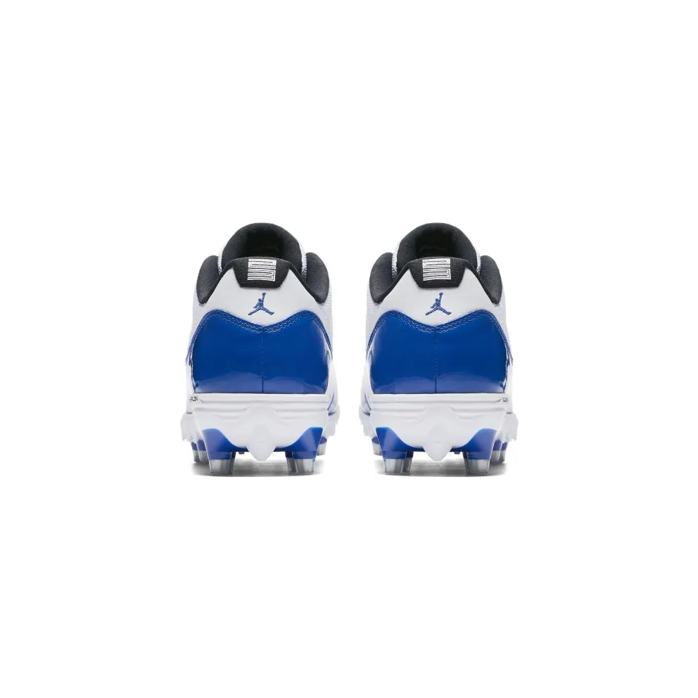 Jordan 11 Retro Low Cleat White Royal White/Game Royal-Game Royal-Black (AO1560-107)