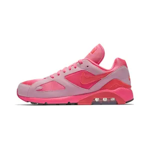 Nike Air Max 180 Comme des Garcons “Laser Pink / Pink Rise / Solar Red” (AO4641-602)