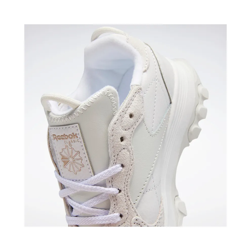 Reebok Cardi B Classic Leather Shoes Cloud White / Pure Grey 1 / Golden Bronze (GX0065)