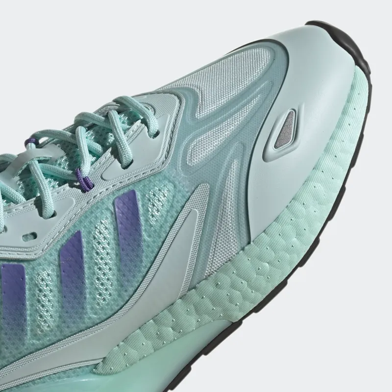 Adidas ZX 2K Boost 2.0 Halo Mint / Purple / Silver Metallic (GZ7826)