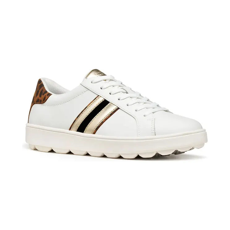 Geox Spherica “White / Cognac” (D56WEA09BPZC1216)