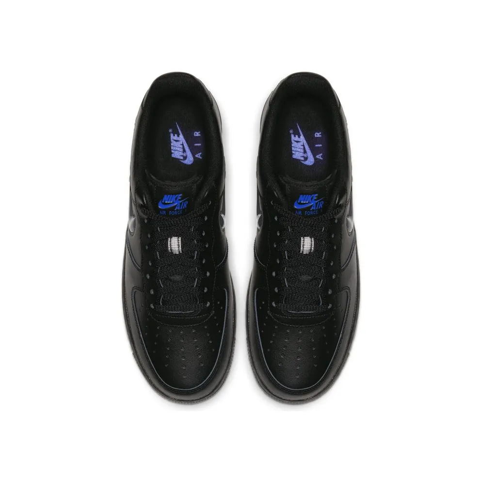 Nike Air Force 1 Low Jewel Black Grey Royal Black/Wolf Grey-Game Royal (CT3438-002)