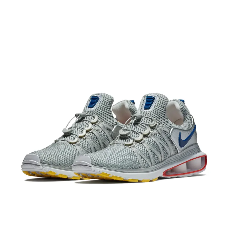 Nike Shox Gravity Metallic Silver Siren Red Gym Blue Metallic Silver/White-Siren Red-Gym Blue (AR1999-046)