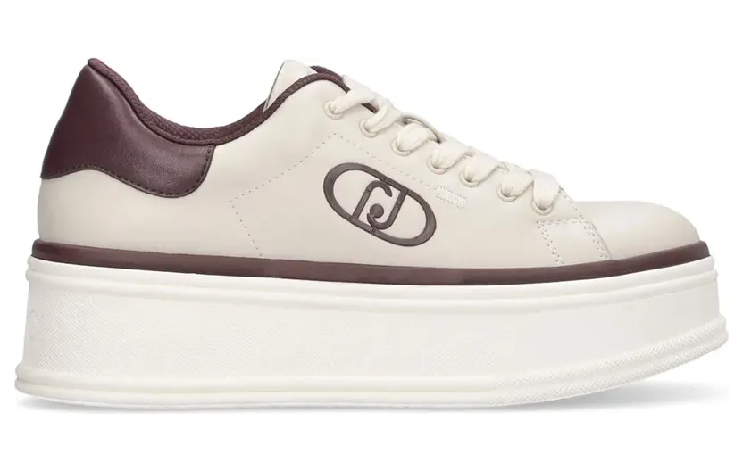 Liu·jo sneaker Calf Milk/Cremisi (BF5039P0102S3817)