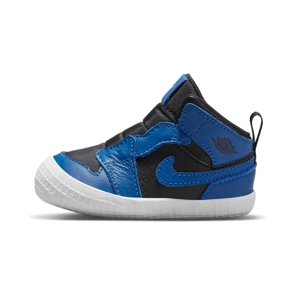 Jordan 1 Crib Bootie für Babys – Blau Blau (AT3745-404)