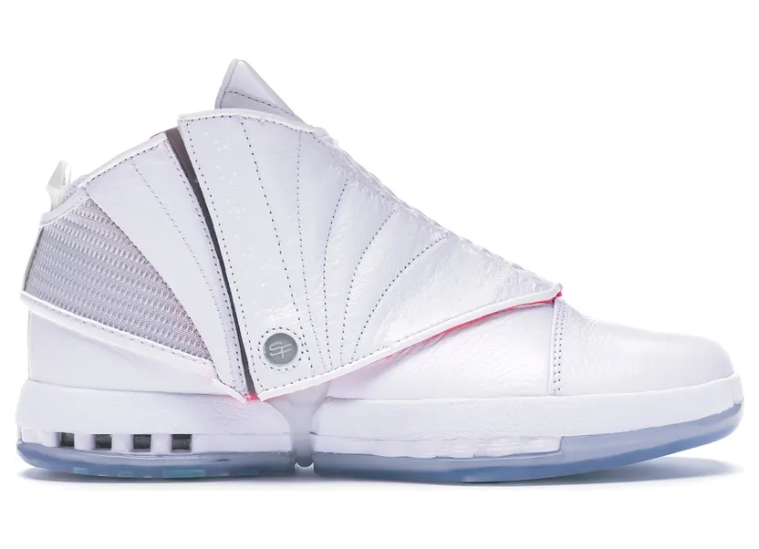 SoleFly x Air Jordan 16 Retro ‘Art Basel’ White/Retro/Pink Flash (854256-119)