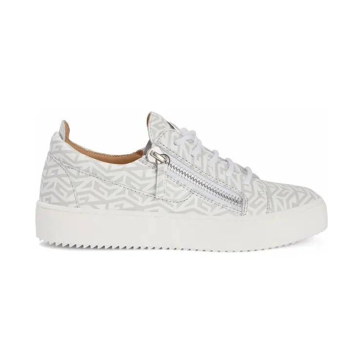 Giuseppe Zanotti Frankie met monogram “White” (RM20055004)
