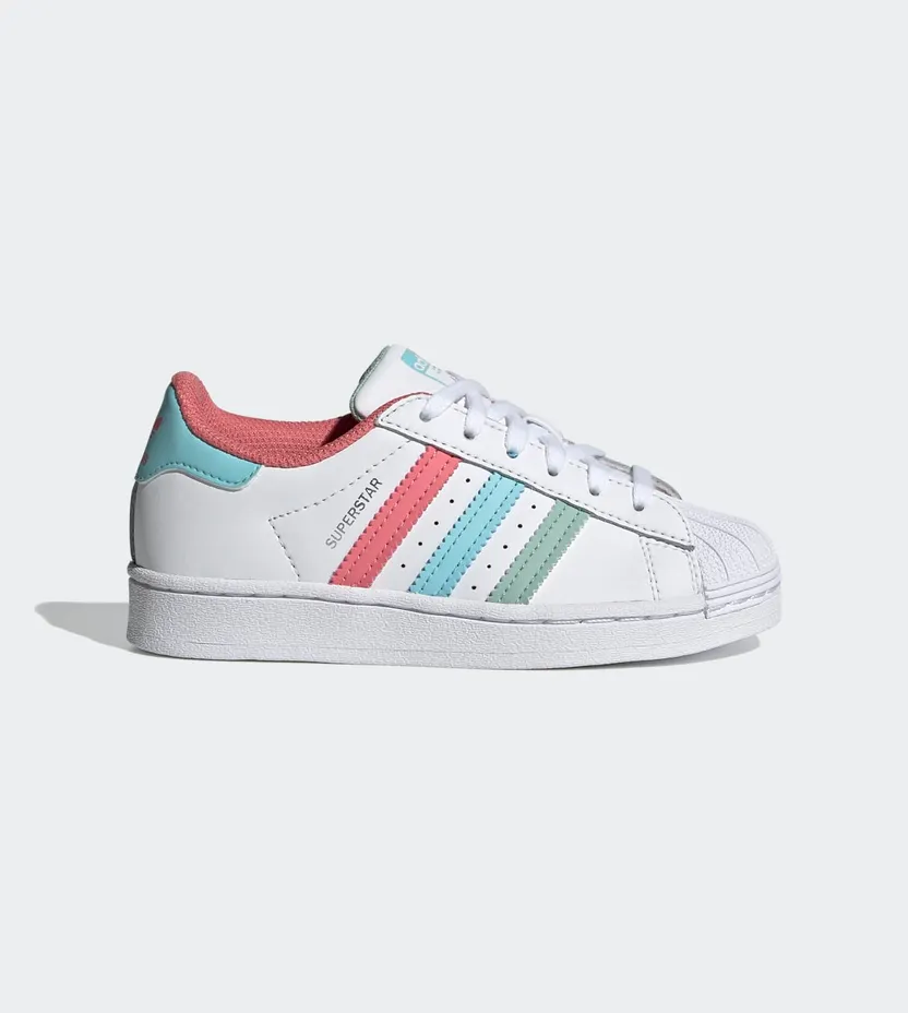 adidas Superstar Cloud White / Hazy Rose / Hazy Sky (FZ0651)