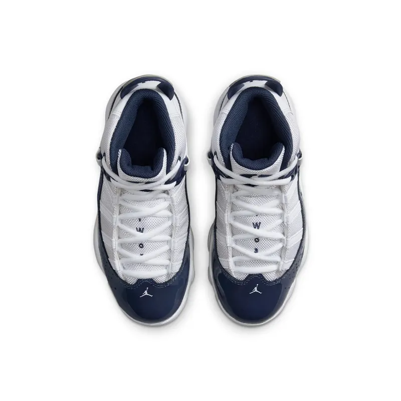 Jordan 6 Rings White Midnight Navy (323432-124)
