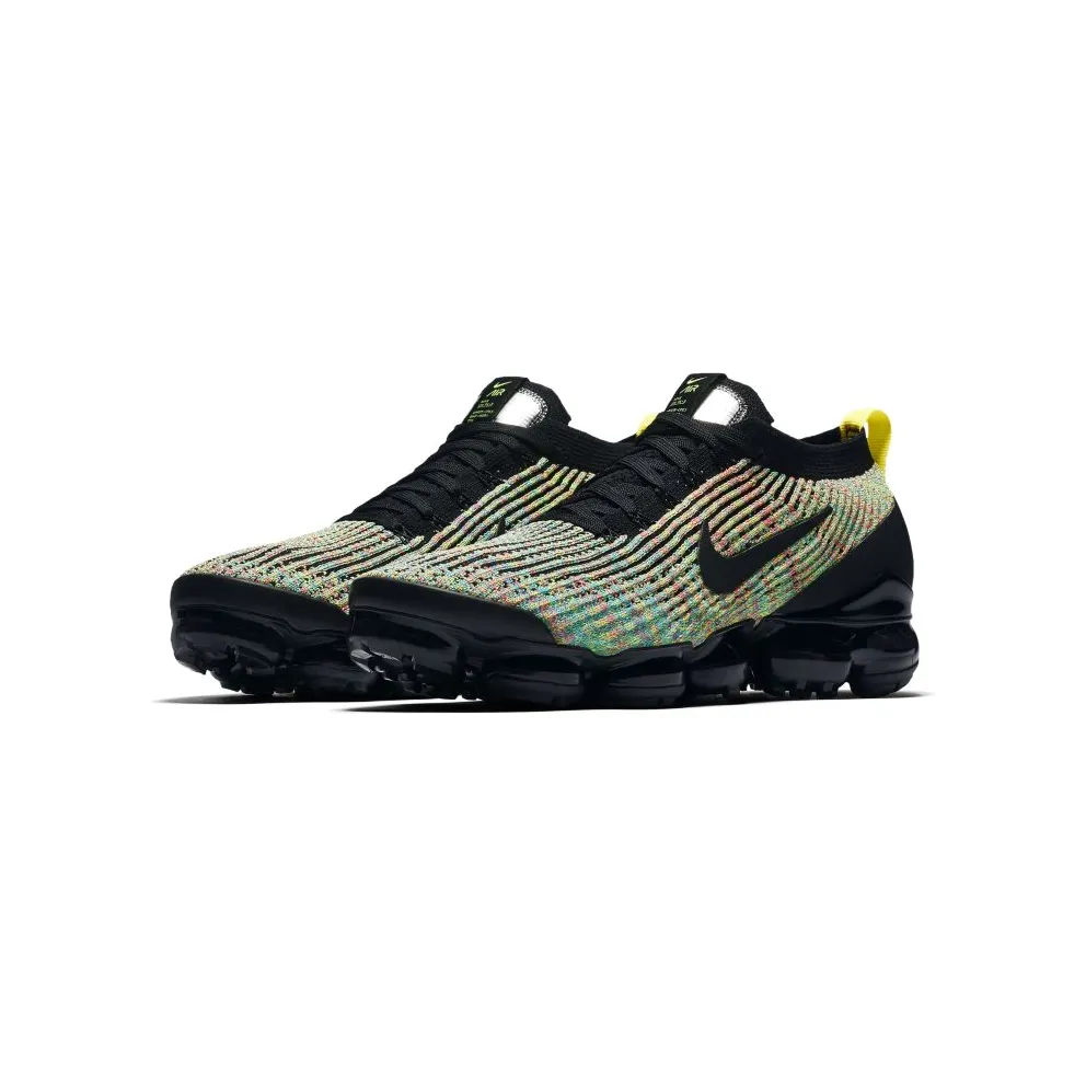 Nike Air VaporMax Flyknit 3 Multi-Color Black/Black-Volt-Blue Lagoon-Racer Pink-Electro Green (AJ6900-006)