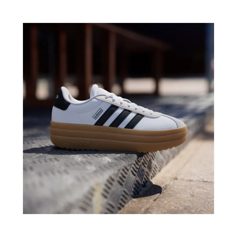 Adidas VL COURT BOLD Kids Cloud White / Core Black / Gum (JQ8065)
