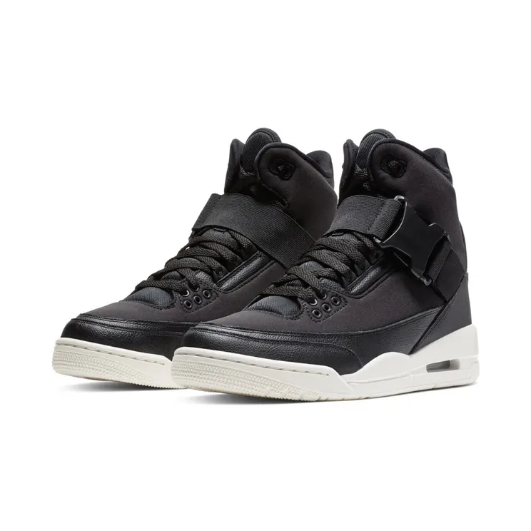 Jordan 3 Retro Explorer XX Black Sail (W) “Black / Sail” (BQ0006-001)