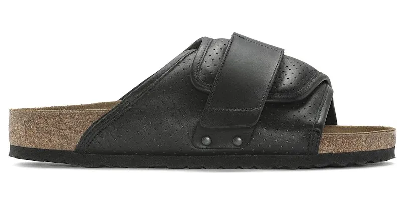 Birkenstock Kyoto Padded Leather Puff Pack Black (1024623)