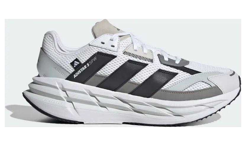 adidas Adistar 3 Sportswear White Black Dash Grey (JS1174)