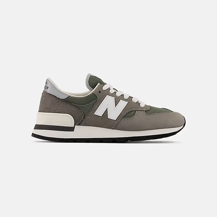 New Balance Gray Made In USA 990v1 Core Sneakers (M990GR1)