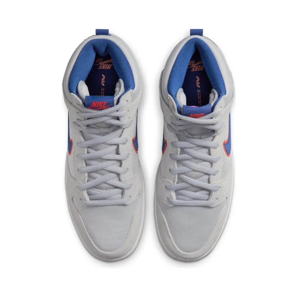 Nike SB Dunk High New York Mets – “Cloud Grey / Rush Blue / Team Orange / White” (DH7155-001)