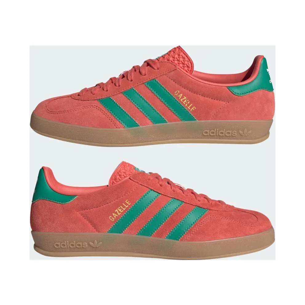 Adidas Gazelle Indoor Preloved Scarlet / Court Green / Cloud White (JH5407)
