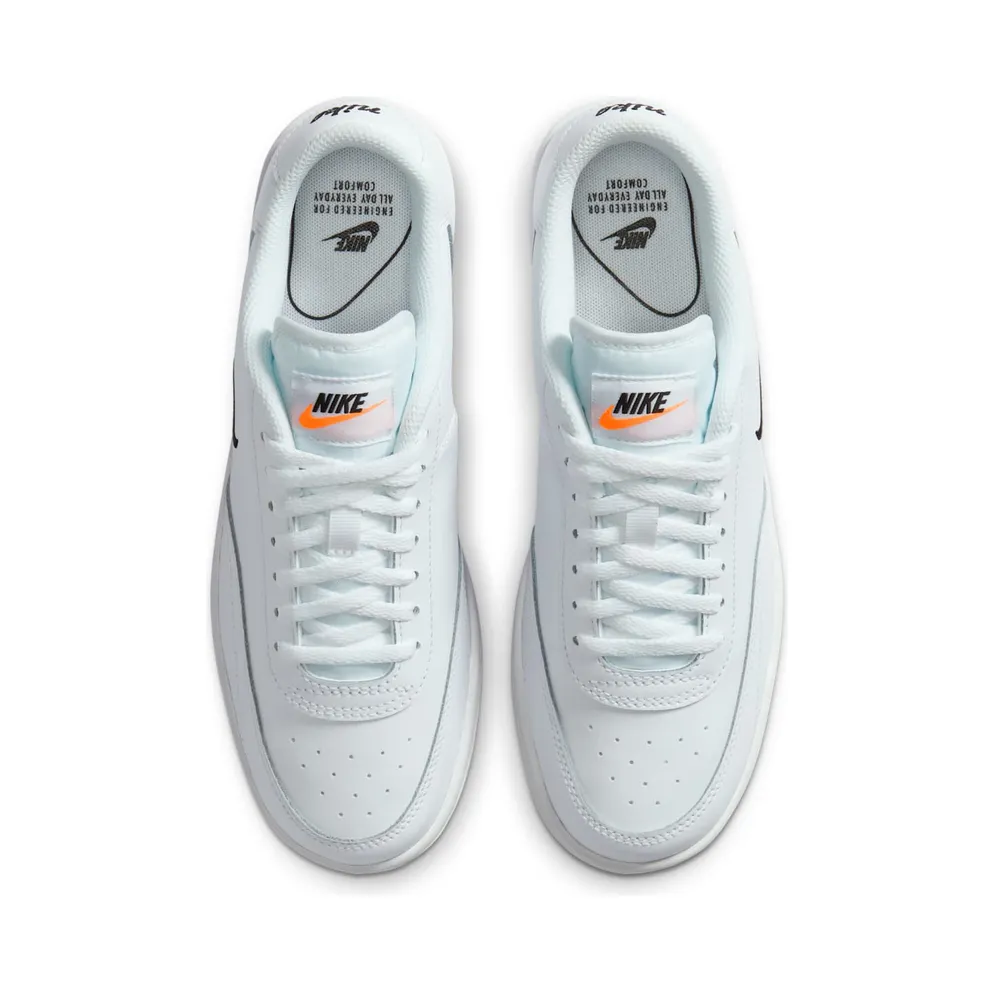 Nike Court Vintage “White / Total Orange / Black” (CJ1676-101)
