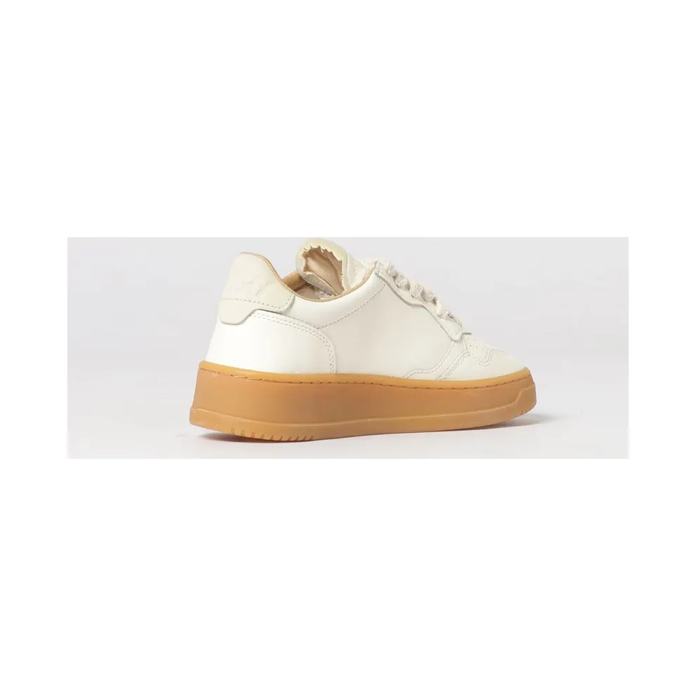 Autry Medalist Low Leather White (AULWBD01)