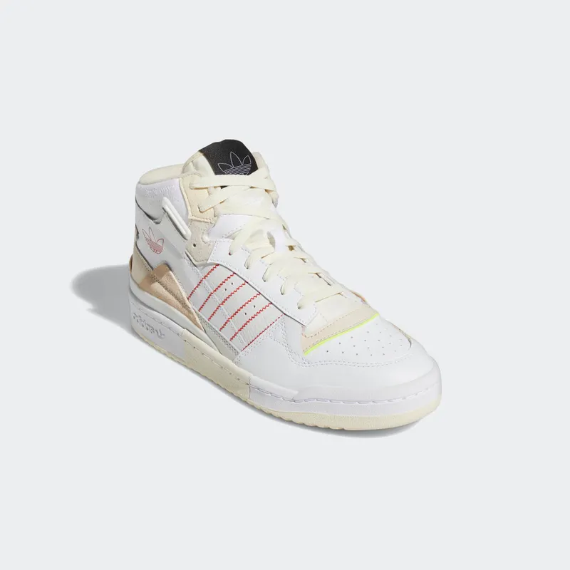 Adidas Forum Exhibit Mid Cloud White / Core Black / Vivid Red (GZ0946)