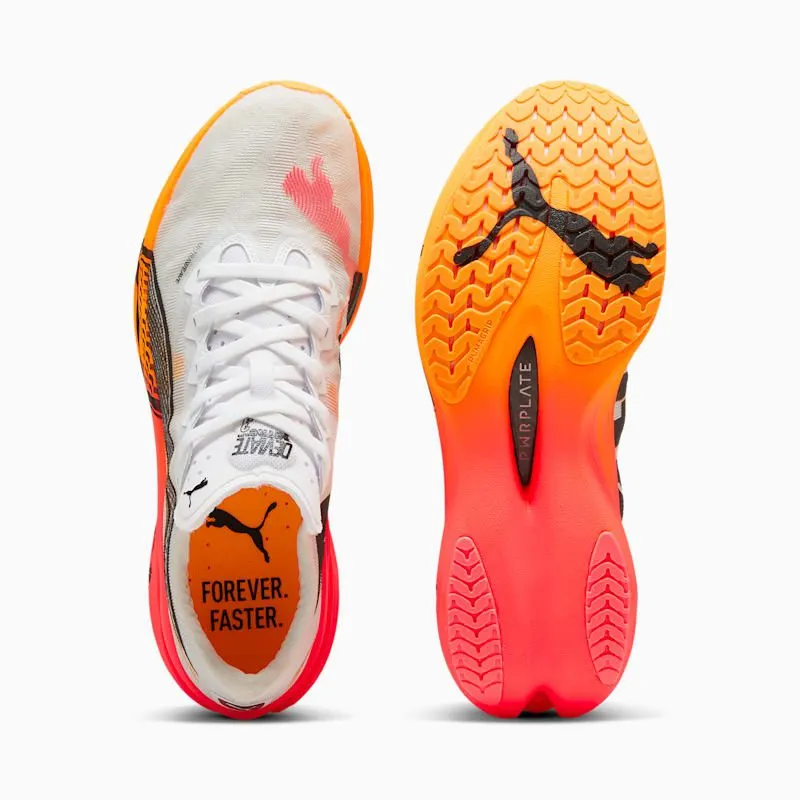 Puma Deviate Nitro Elite 3 White Sunset Glow (310639-01)