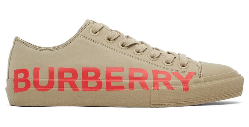 Burberry Khaki Larkhall Sneakers (8037649)