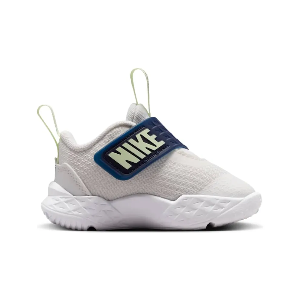 Nike Team Hustle D 12 White Midnight Navy Volt Tint (HF6281-104)