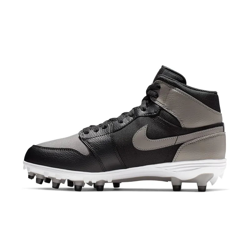 Jordan 1 TD Mid Shadow Black/Soft Grey-White-Soft Grey (AR5604-002)