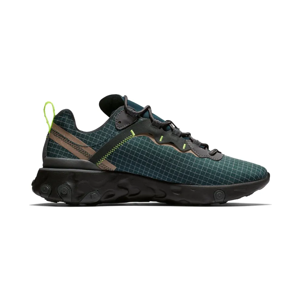 Nike React Element 55 Armory Navy Armory Navy/Metallic Dark Grey-Volt (CD1503-400)