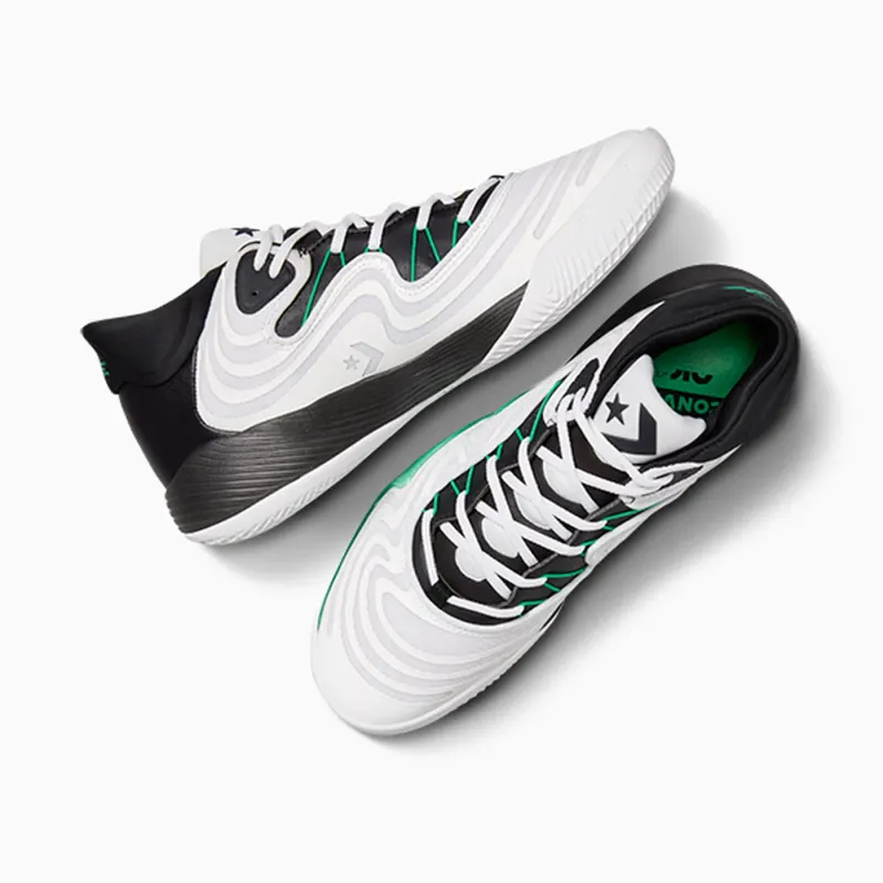 Converse All Star BB Shift CX White/Black/Apex Green (A08648C)