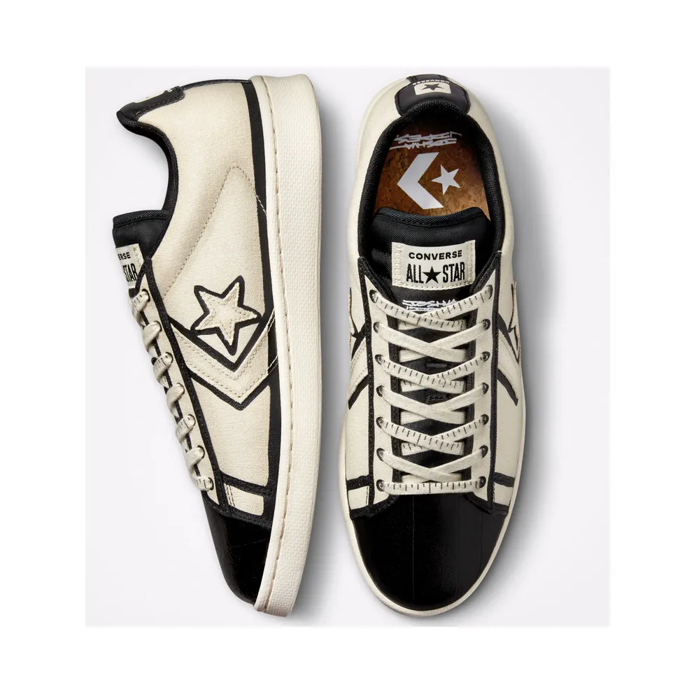 Converse Converse x Joshua Vides Pro Leather Natural Ivory/Black/White