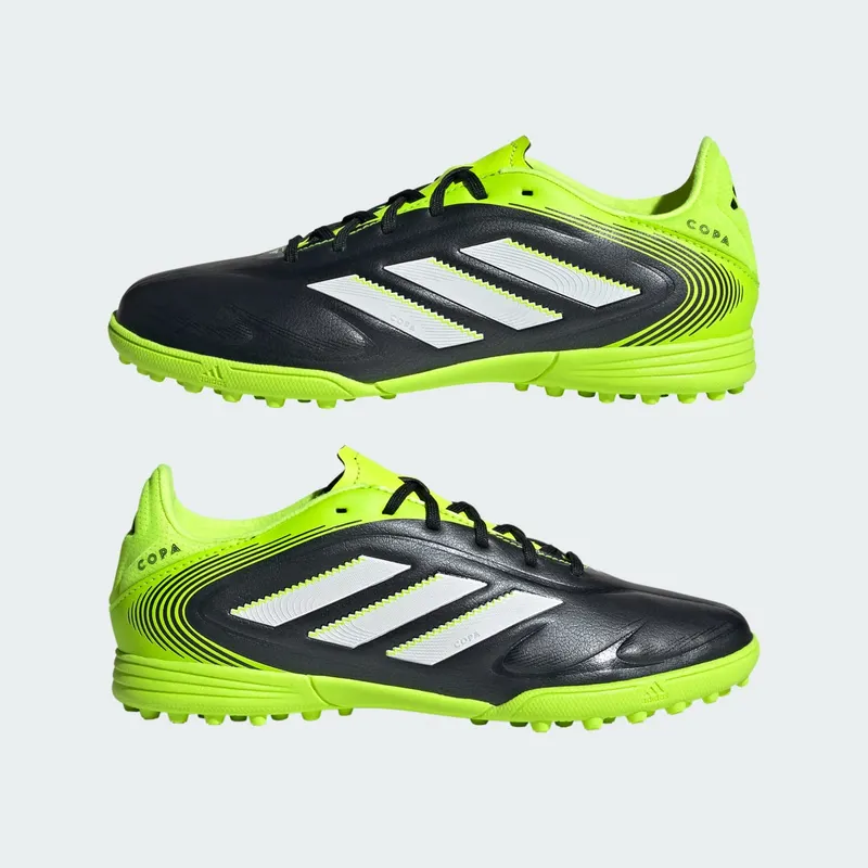 adidas Copa Pure 3 League TF Core Black Cloud White Lucid Lemon (JR2881)