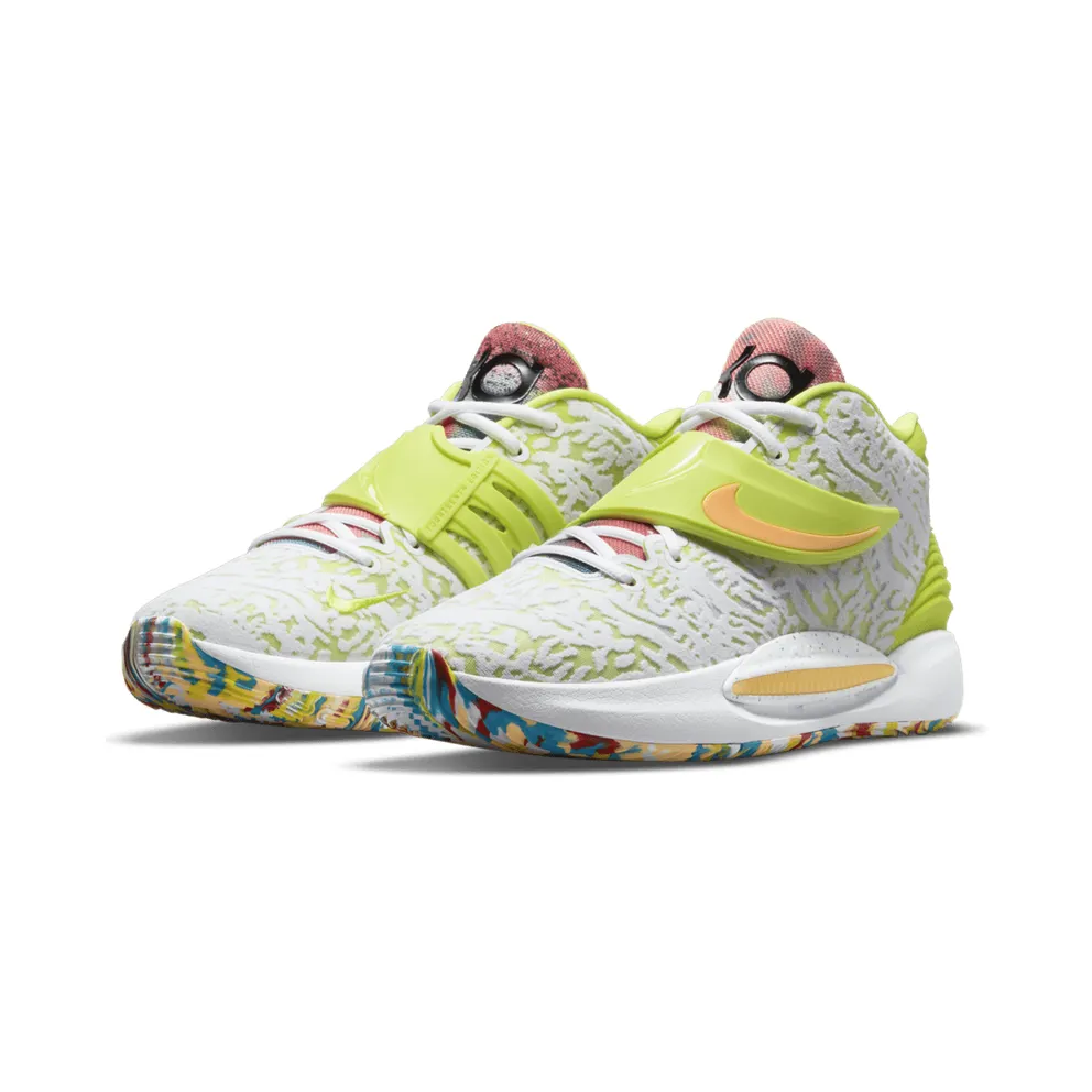 Nike KD 14 White Lime Green (CZ0170-101)