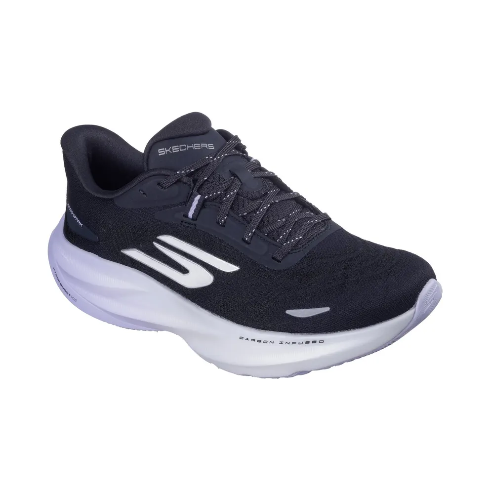 Skechers Aero Spark Sneaker Black/Purper