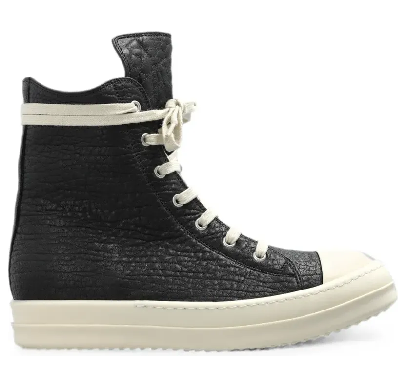Rick Owens Sneaks High-Top-Sneakers “Black” (RP02F5890LBB)