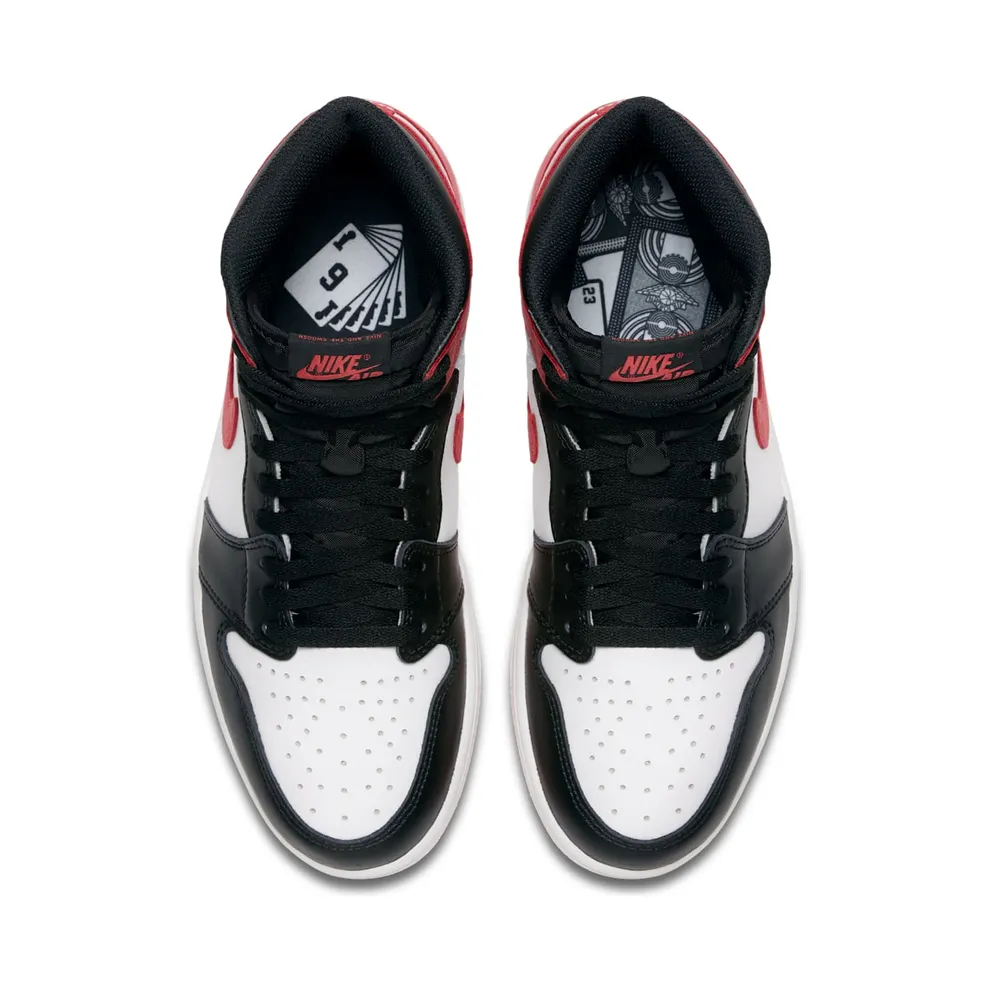 Air Jordan Nike AJ 1 I Retro High OG Track Red “6 Rings” (2018) (555088-112)