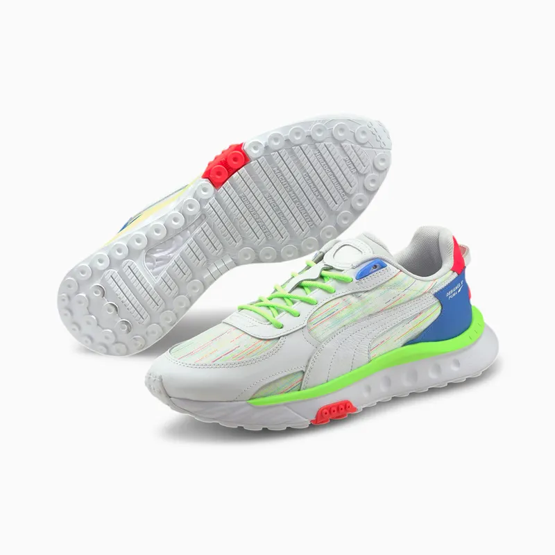 Puma Wild Rider Spectra-Sports Shoes White/Blue (382874-01)