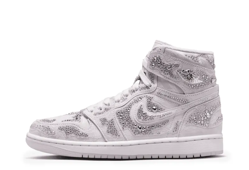 Jordan 1 Retro High OG Swarovski Vast Grey (HF6248-002)