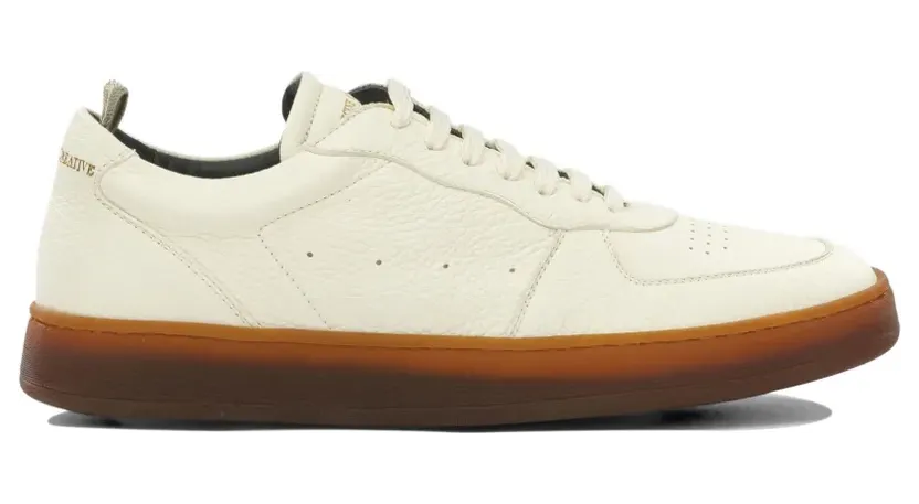 Officine Creative Asset 001 leren “White” (ASSET001DEEPBIANCO)