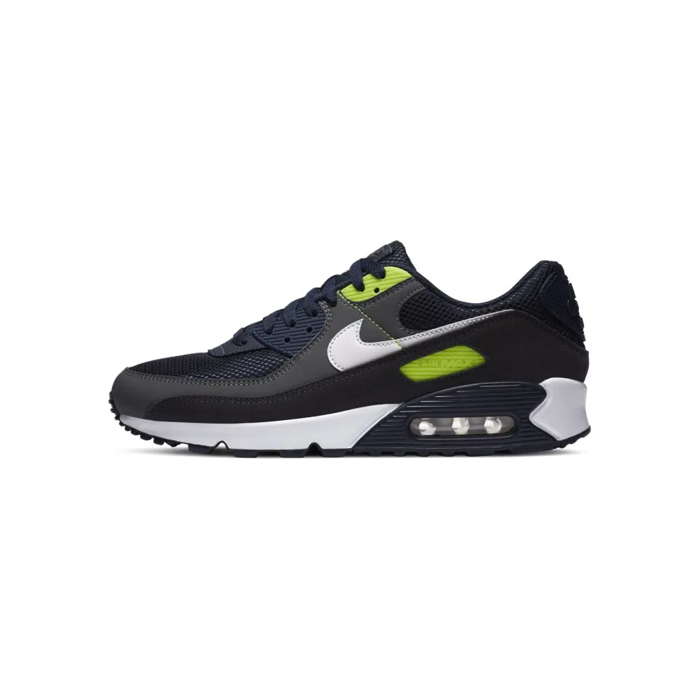 Nike Air Max 90 Blue “Obsidian / Iron Grey / Smoke Grey / White” (DA1505-400)