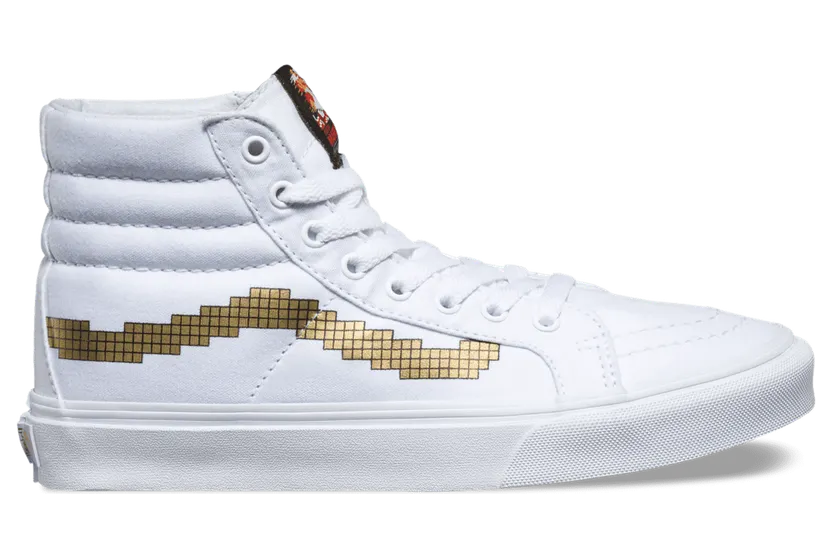 Vans Nintendo x Sk8-Hi Slim ‘Coins’ Gold/White (VN00018IJUZ)