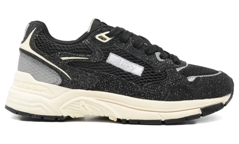Autry Hyperway Sneakers mit Glitter-Effekt – Schwarz (HYLWHG01)