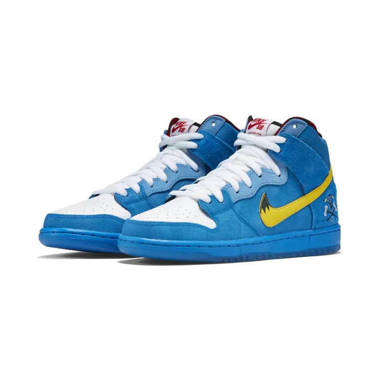 Nike Dunk High Premium SB ‘Familia’ Photo Blue/Tour Yellow-White-University Blue (313171-471)