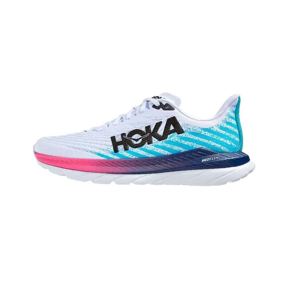 Hoka Mach 5 “White Scuba Blue Pink” (1127893-WSBB)