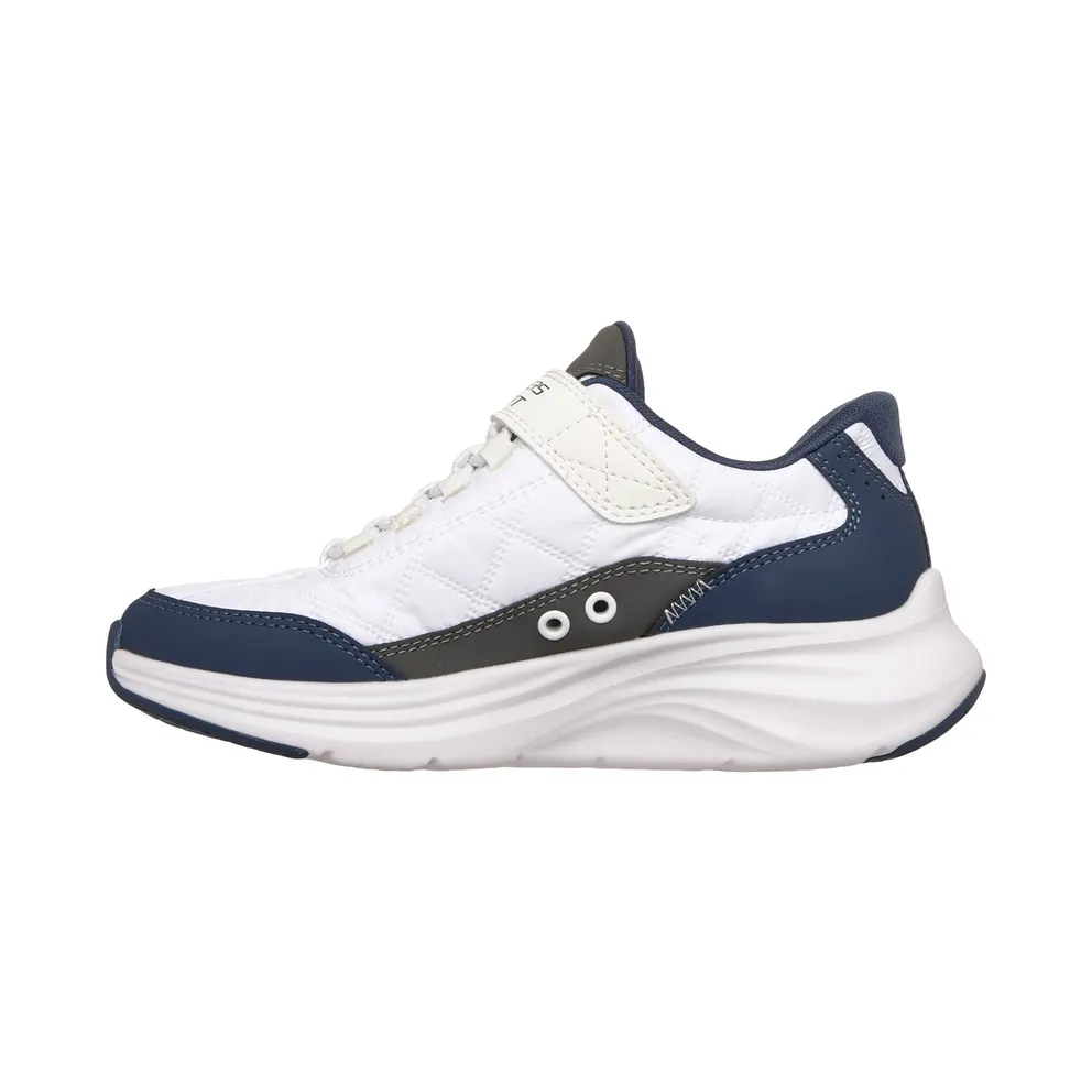 Skechers Contour Foam – Cozy Fit Sneaker White/Marine