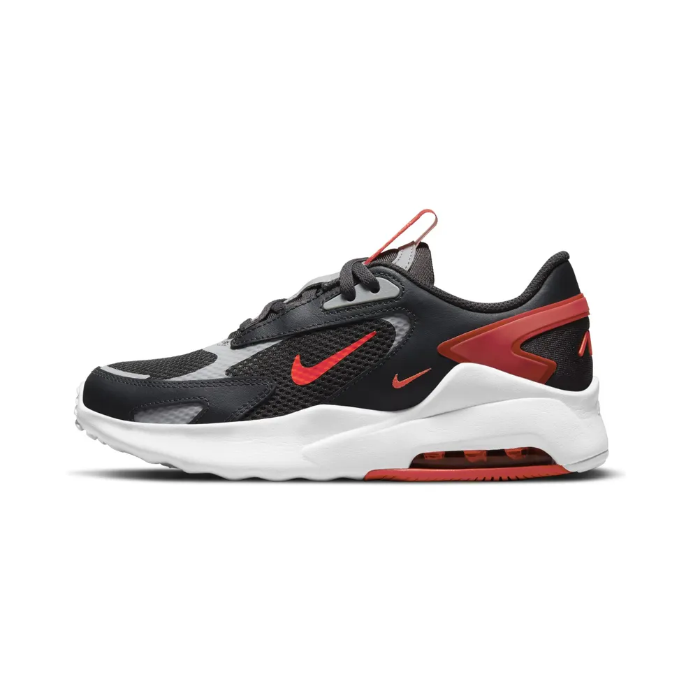 Nike Air Max Bolt “Dark Smoke Grey / University Red / Light Smoke Grey / Bright Crimson” (CW1626-005)