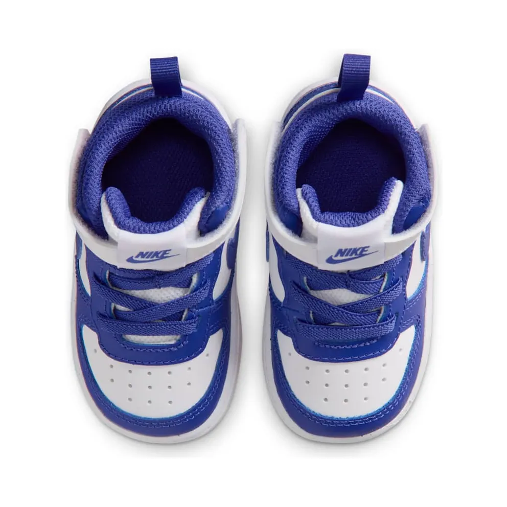 Nike Court Borough Mid 2 White Deep Night (CD7784-130)