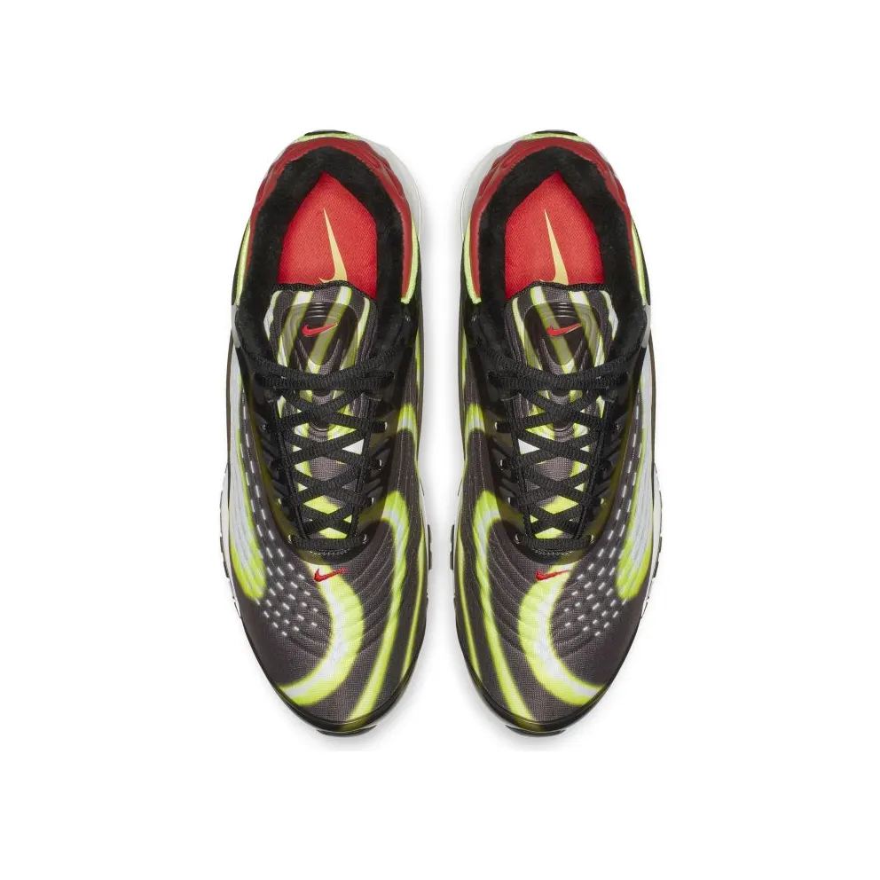 Nike Air Max Deluxe Black Volt Habanero Red Black/Volt-Habanero Red-White (AJ7831-003)